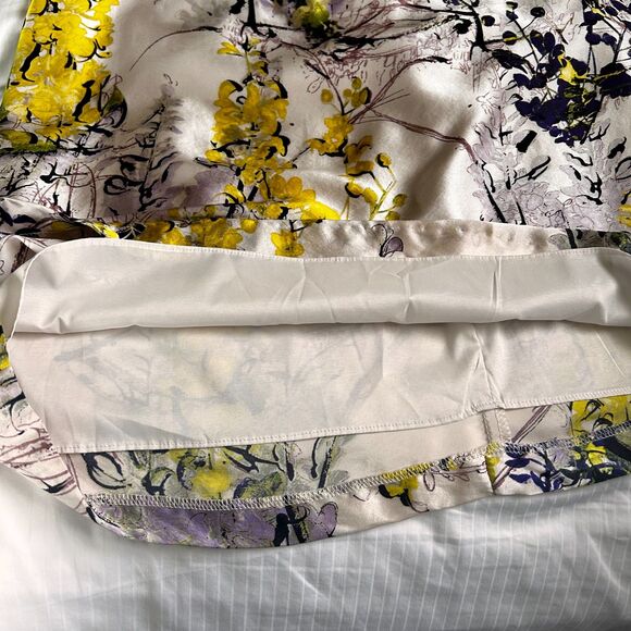 Taylor 100% Silk Floral Dress - Picture 9 of 13